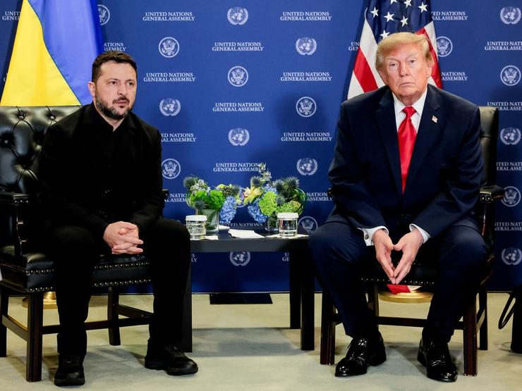 US President Donald Trump and Ukrainian President Volodymyr Zelenskyy