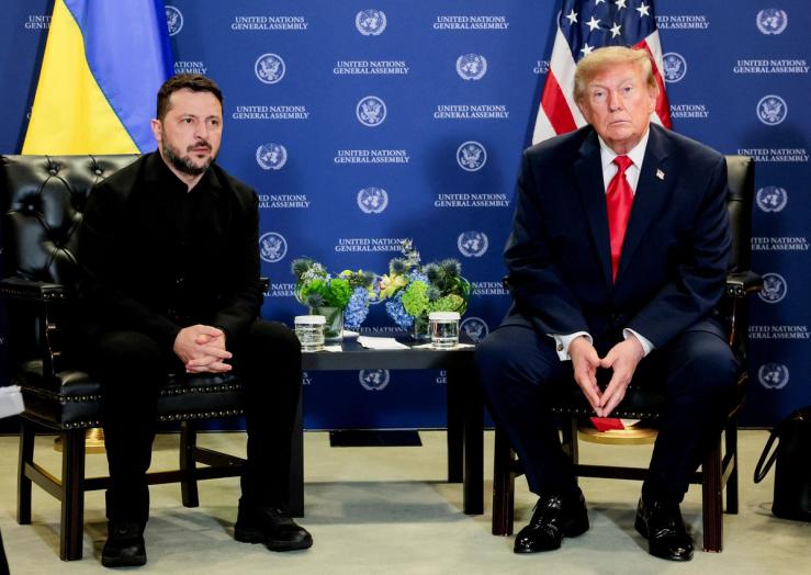 US President Donald Trump and Ukrainian President Volodymyr Zelenskyy