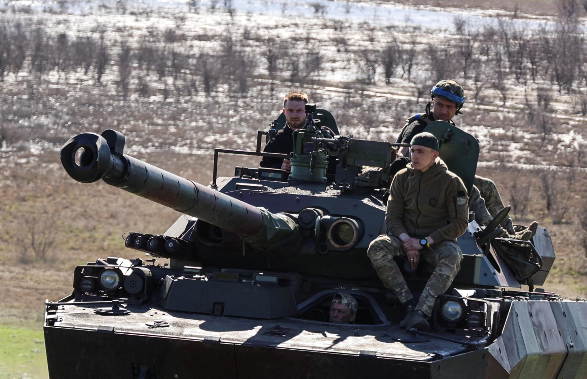 Ukraine military drill
