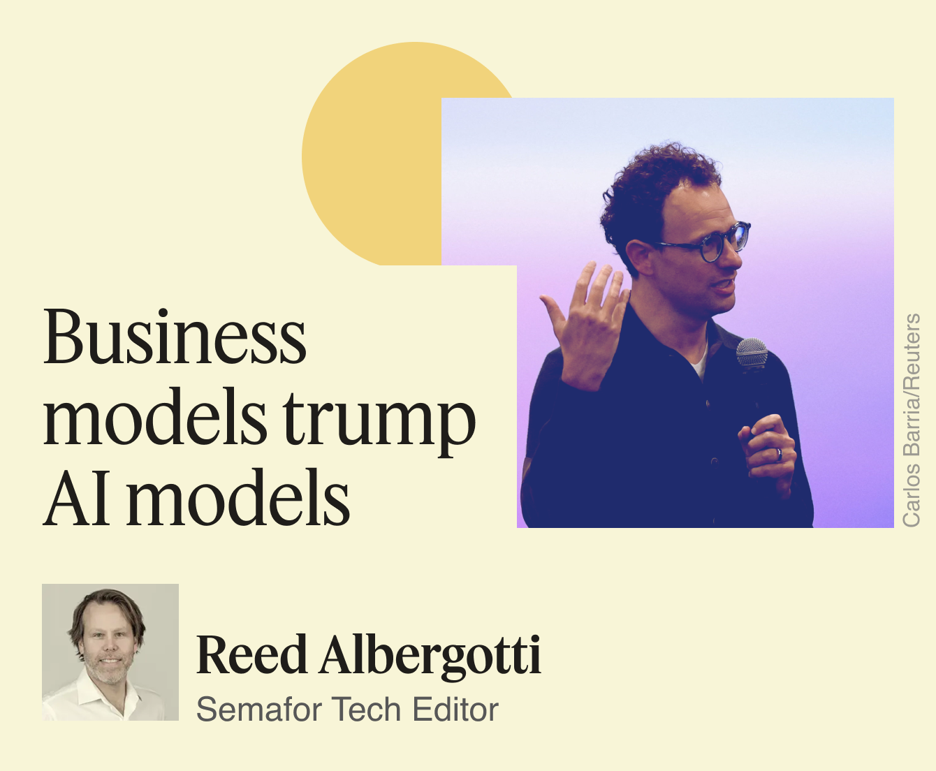 Business models trump AI models.