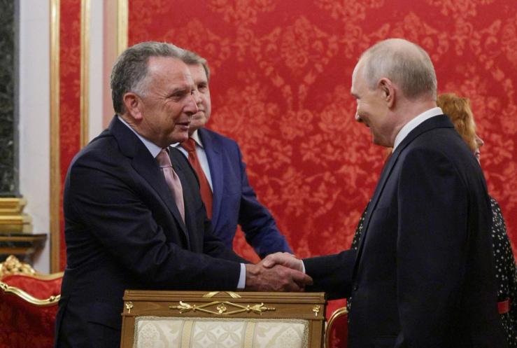 A photo of a previous Witkoff-Putin meeting.