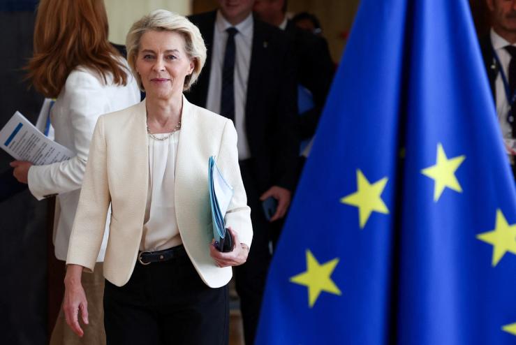 European Commission President Ursula von der Leyen.