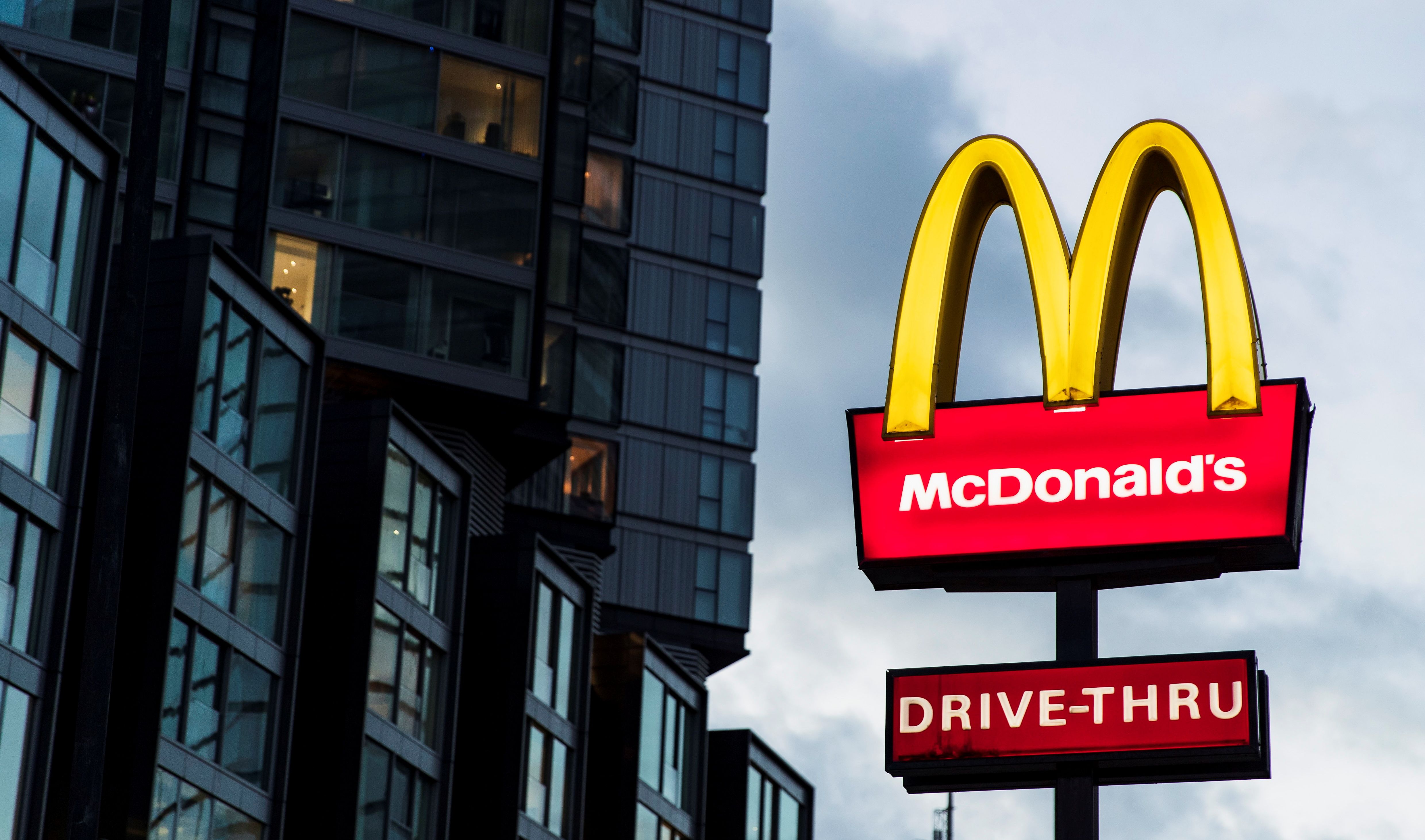 A McDonald’s drive thru.