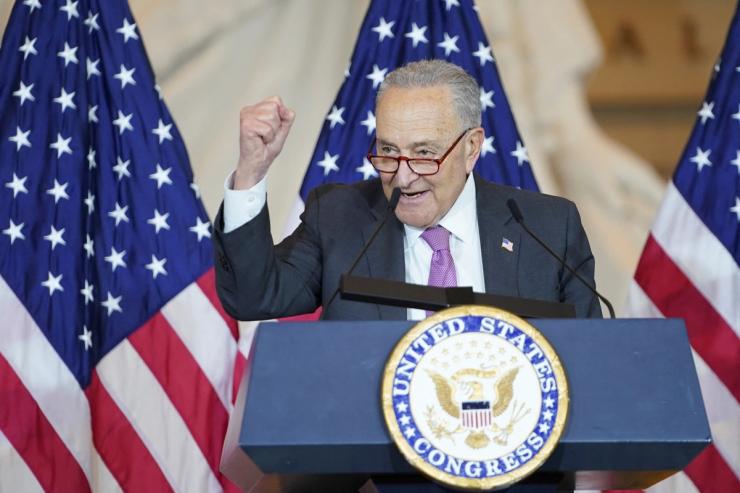 Senate Minority Leader Chuck Schumer, D-N.Y.