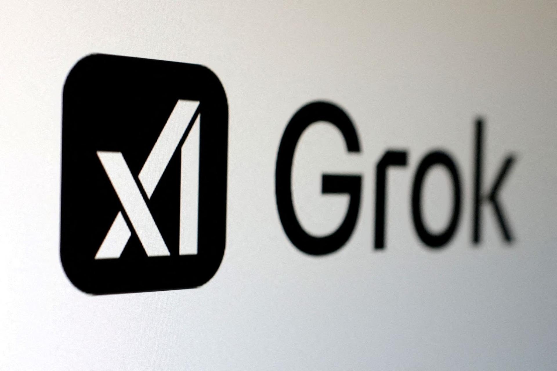 A Grok logo