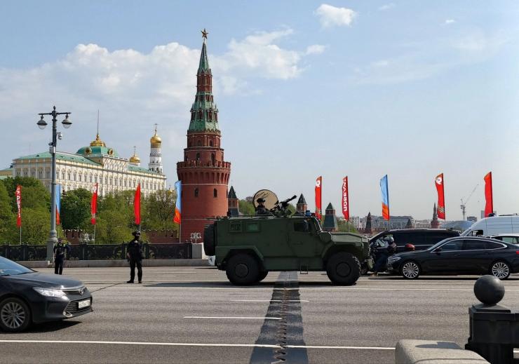 Russian security in the Kremlin.