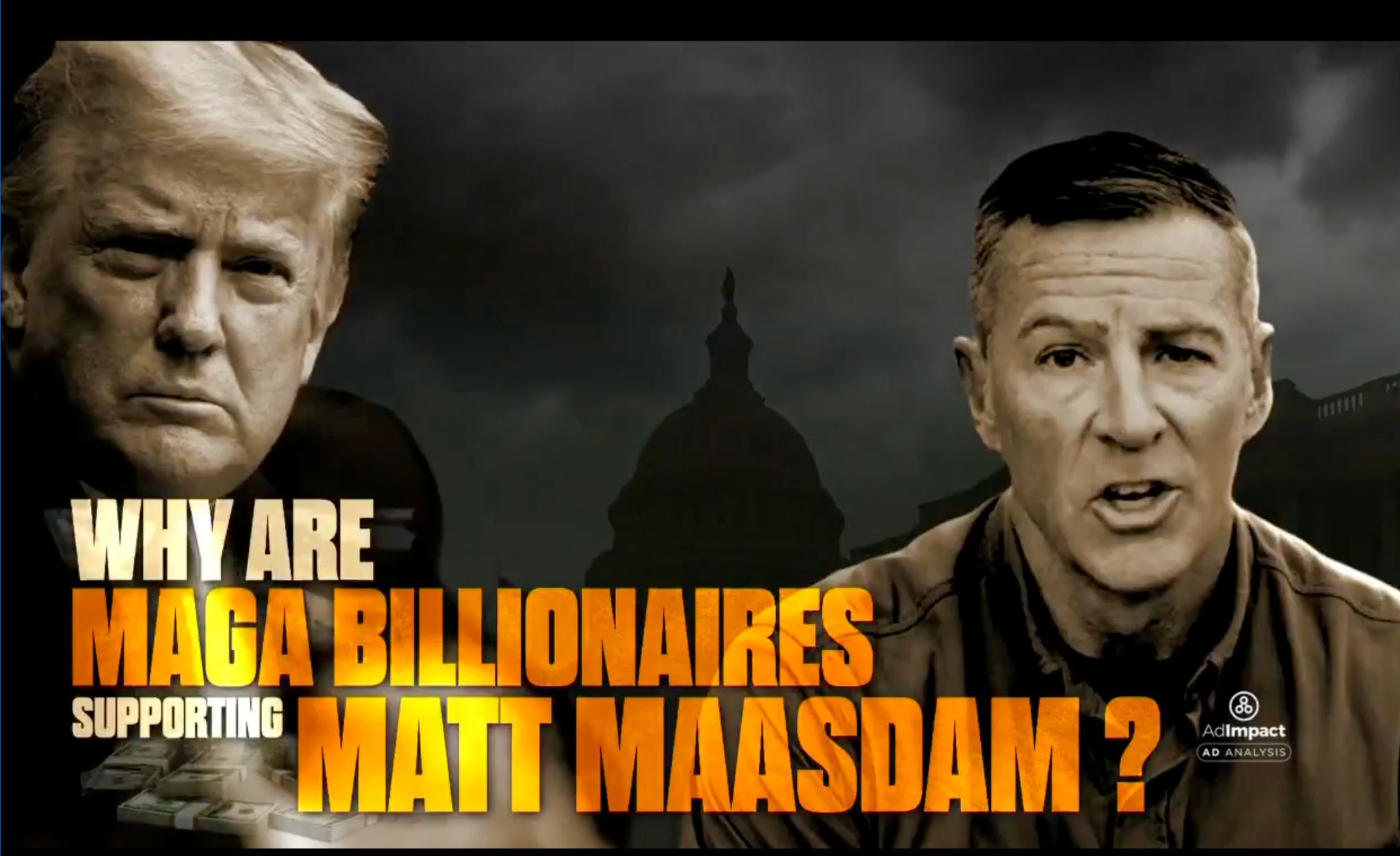 Screenshot from Michigan Sunrise PAC advertisement