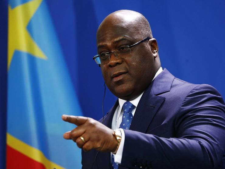 Democratic Republic of Congo President Felix Tshisekedi.