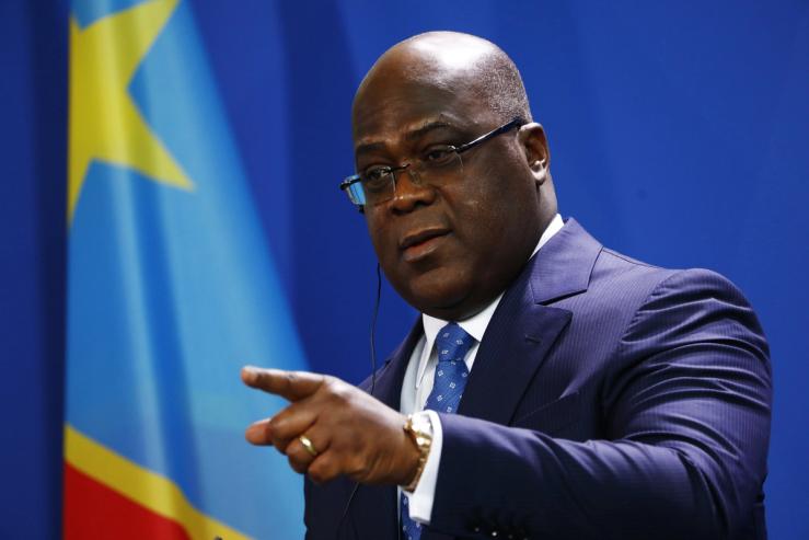 Democratic Republic of Congo President Felix Tshisekedi.