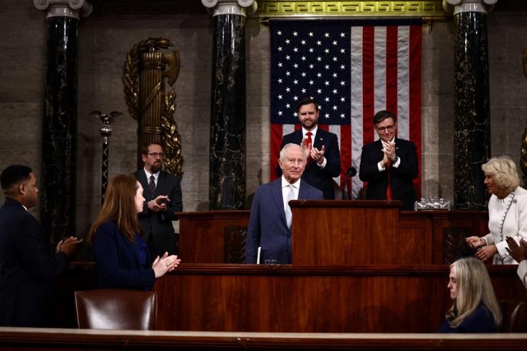 King Charles III addresses Congress