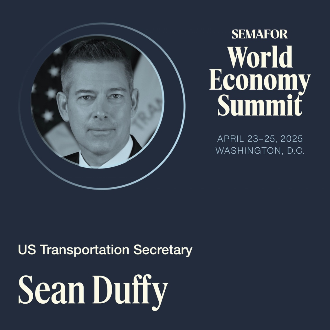 A promotional image for the World Economy Summit