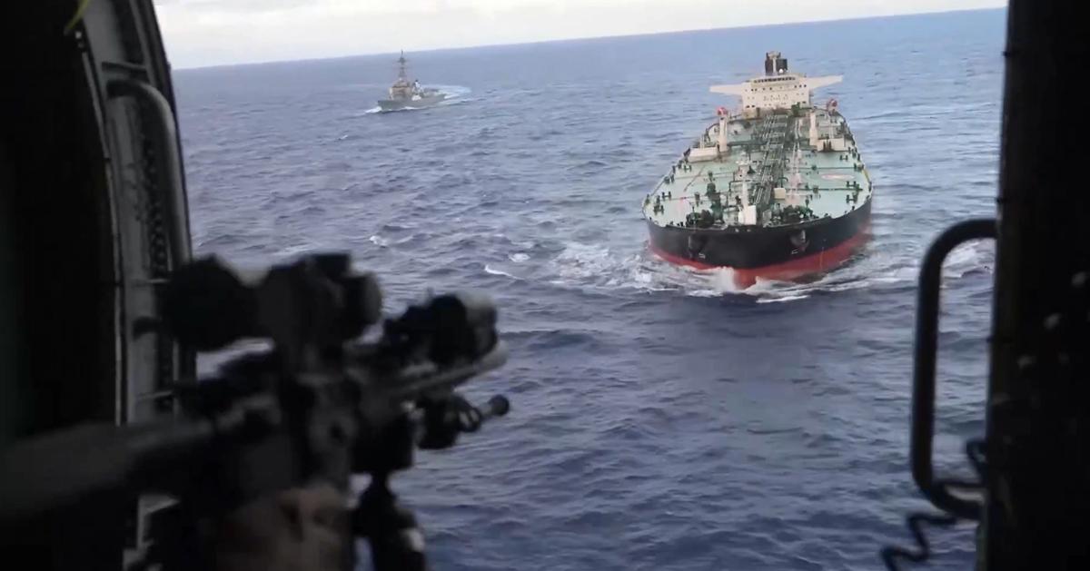 US seizes sanctioned oil tanker in Indian Ocean