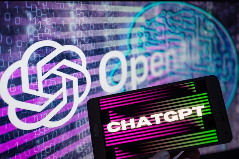 A photo illustration of ChatGPT.