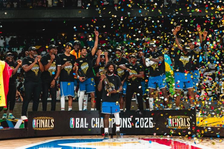 2026 Basketball Africa League (BAL) Champion RSSB Tigers (Rwanda)