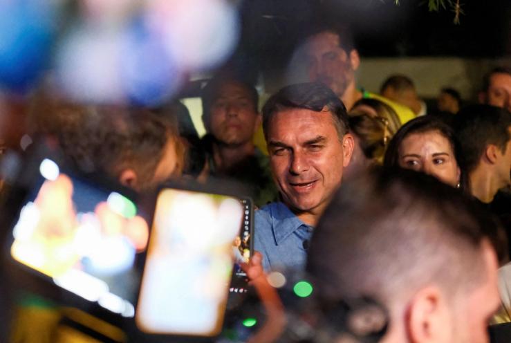 Brazil presidential candidate Flávio Bolsonaro.