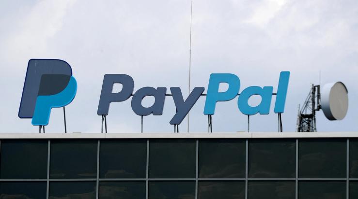 A Paypal logo.