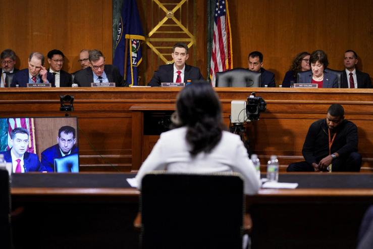 Sen. Tom Cotton and Tulsi Gabbard