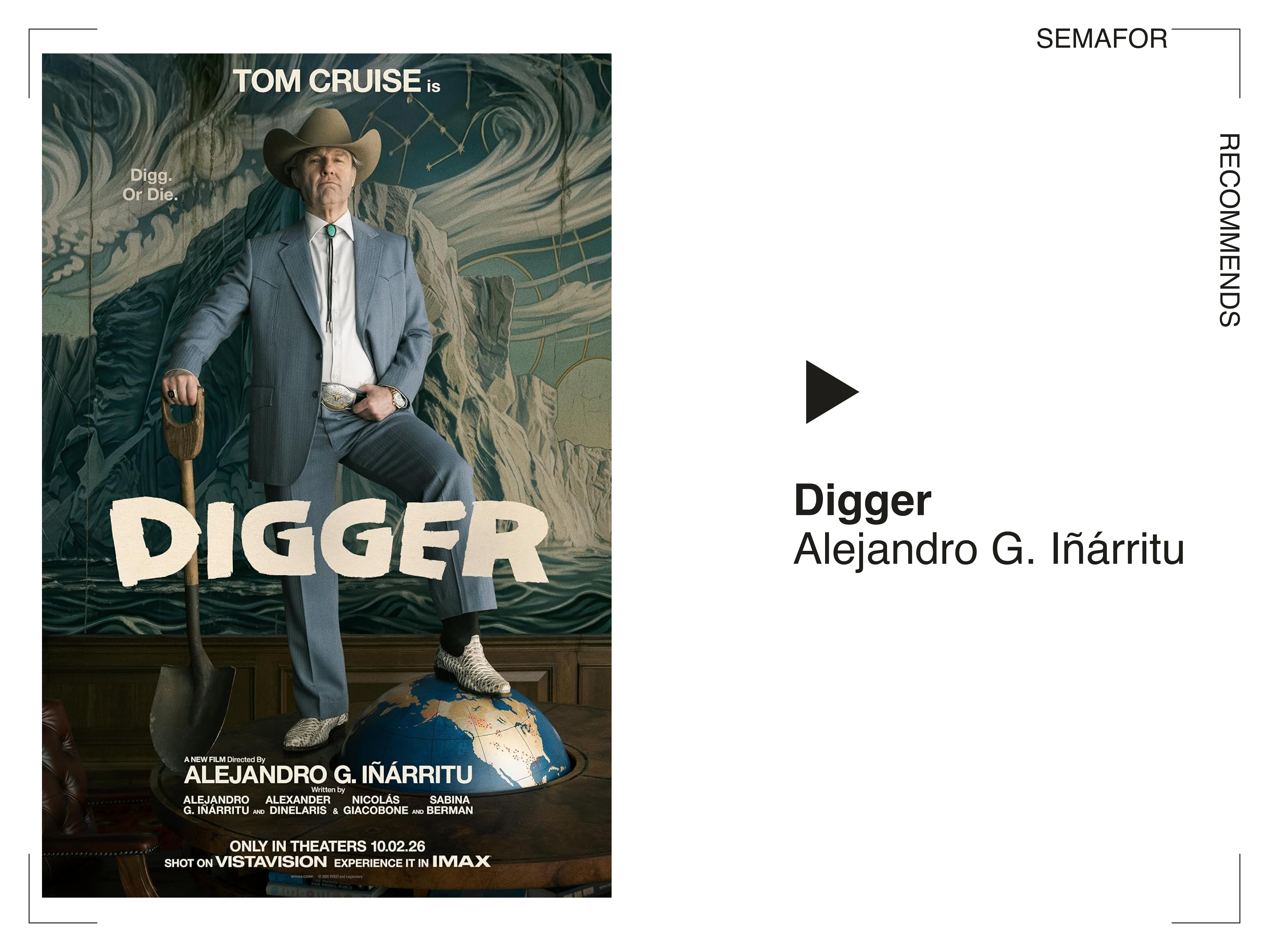 Digger, by Alejandro González Iñárritu.