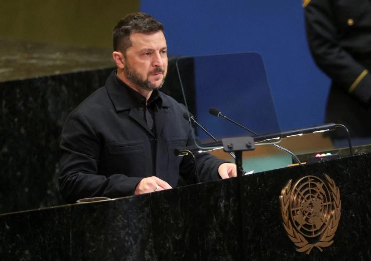 Ukrainian President Volodymyr Zelenskyy