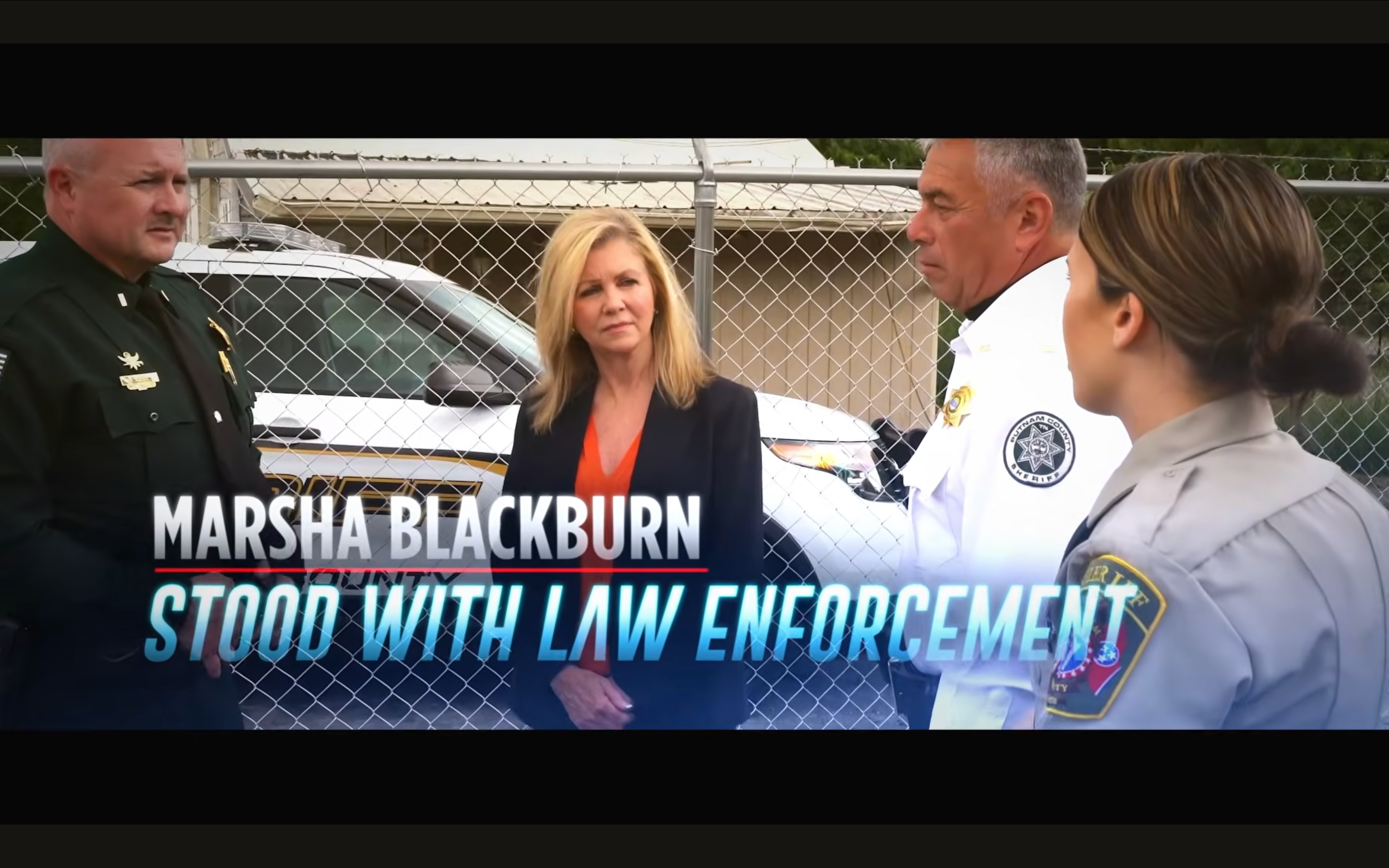“Marsha Blackburn stood with law enforcement”