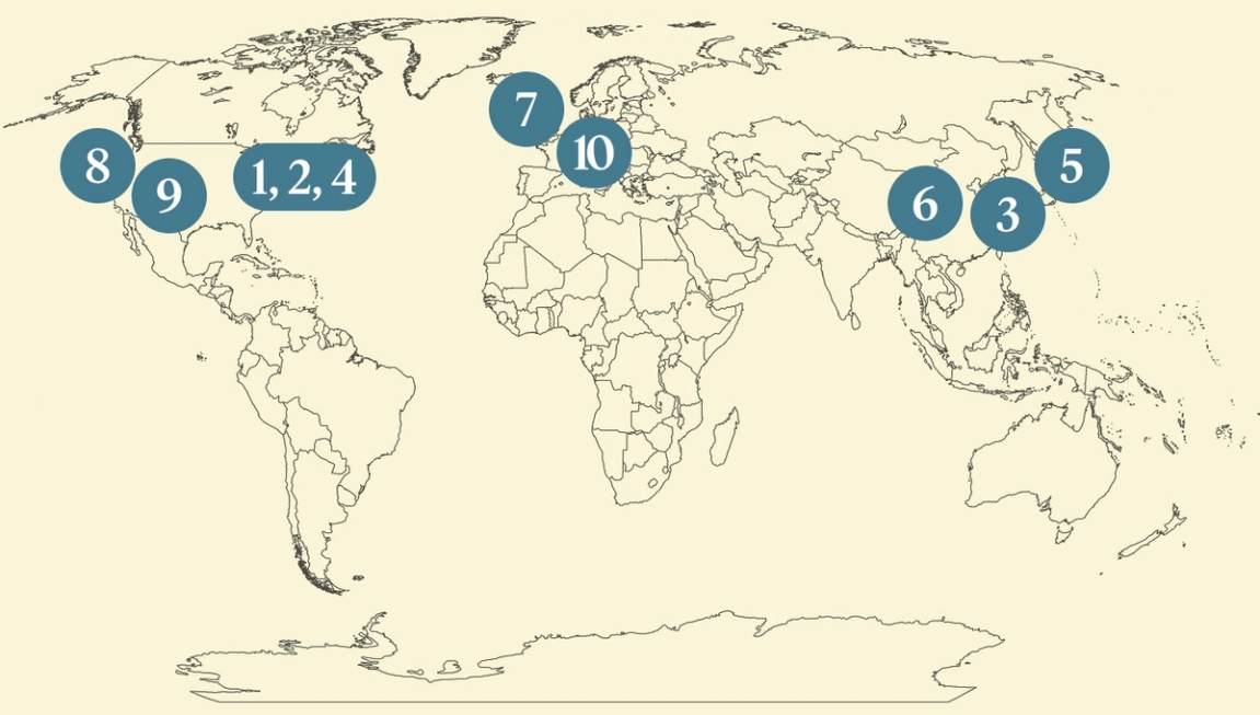Semafor “World Today” map.