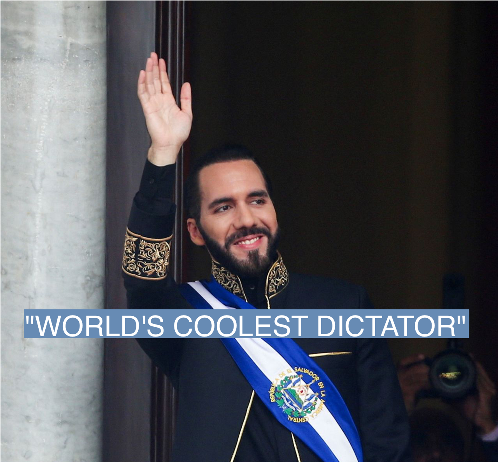 Nayib Bukele is President of El Salvador.