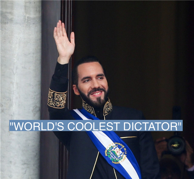 Nayib Bukele is President of El Salvador.
