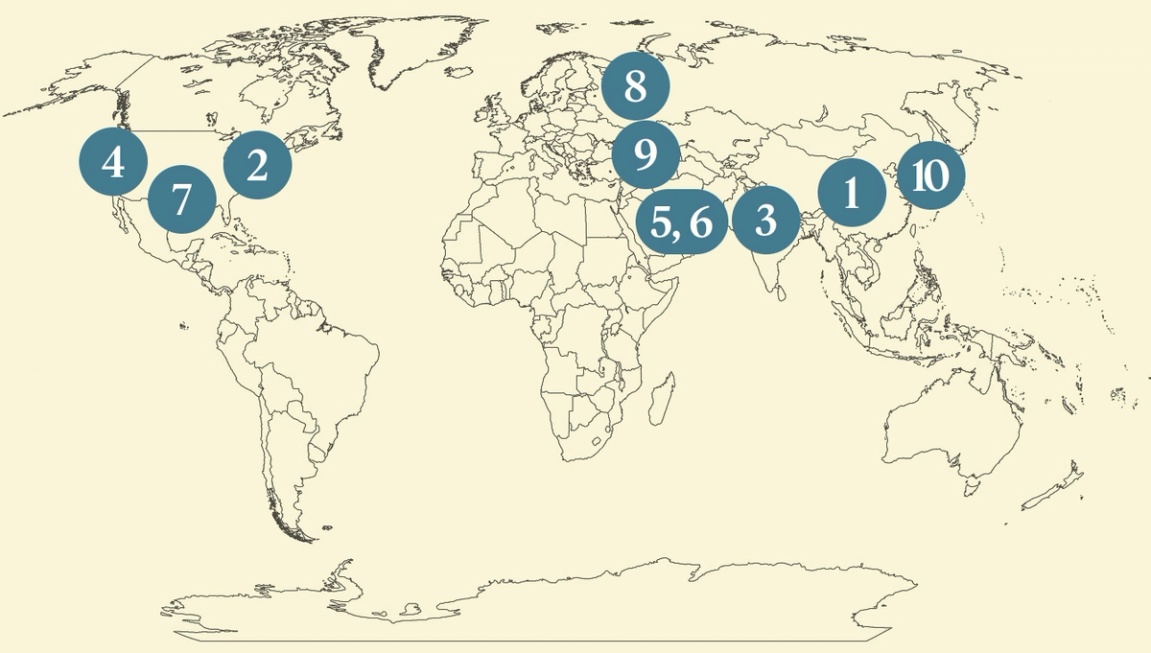 Semafor “World Today” map graphic.
