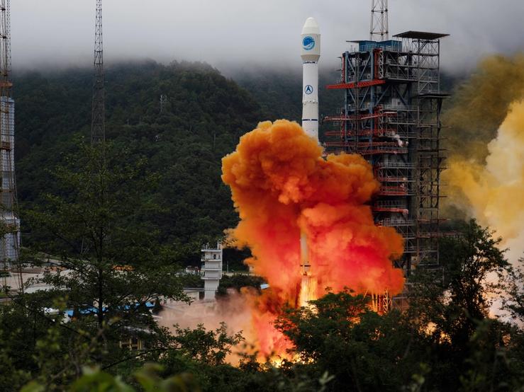 BeiDou satellite launch