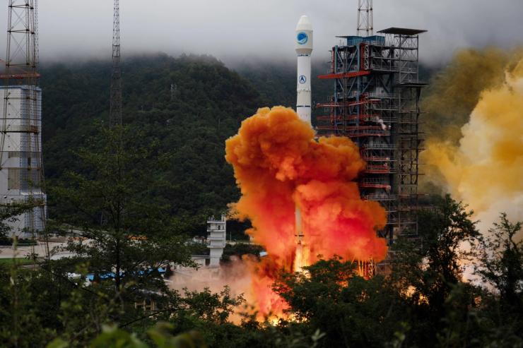 BeiDou satellite launch