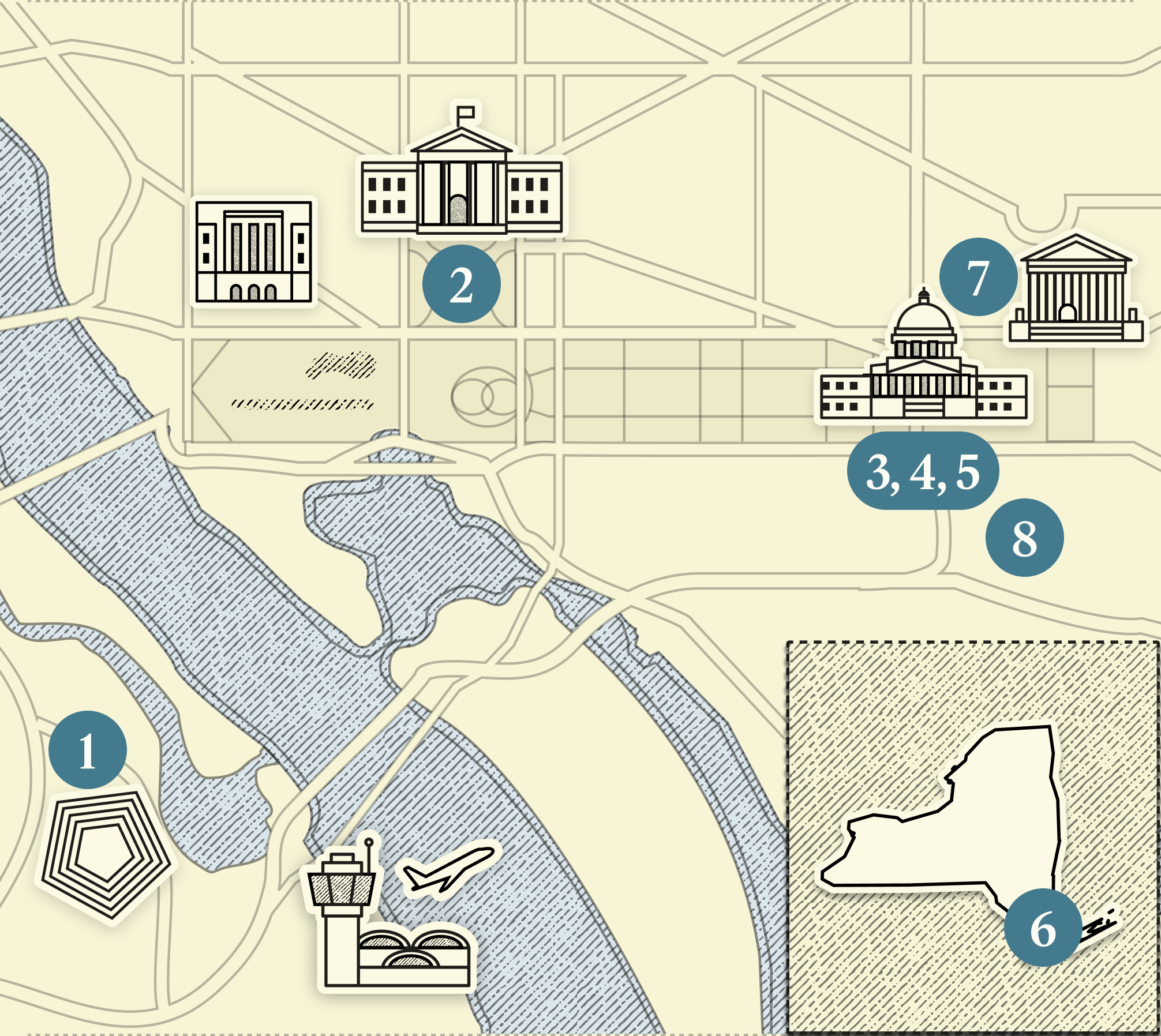 A map of DC.