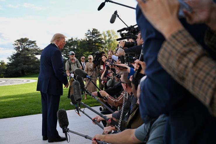 US President Donald Trump