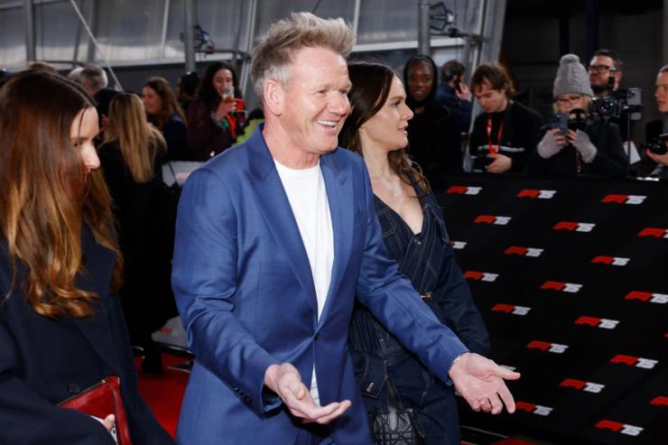 Gordon Ramsay attends F1 75 Live at The O2 Arena in London.