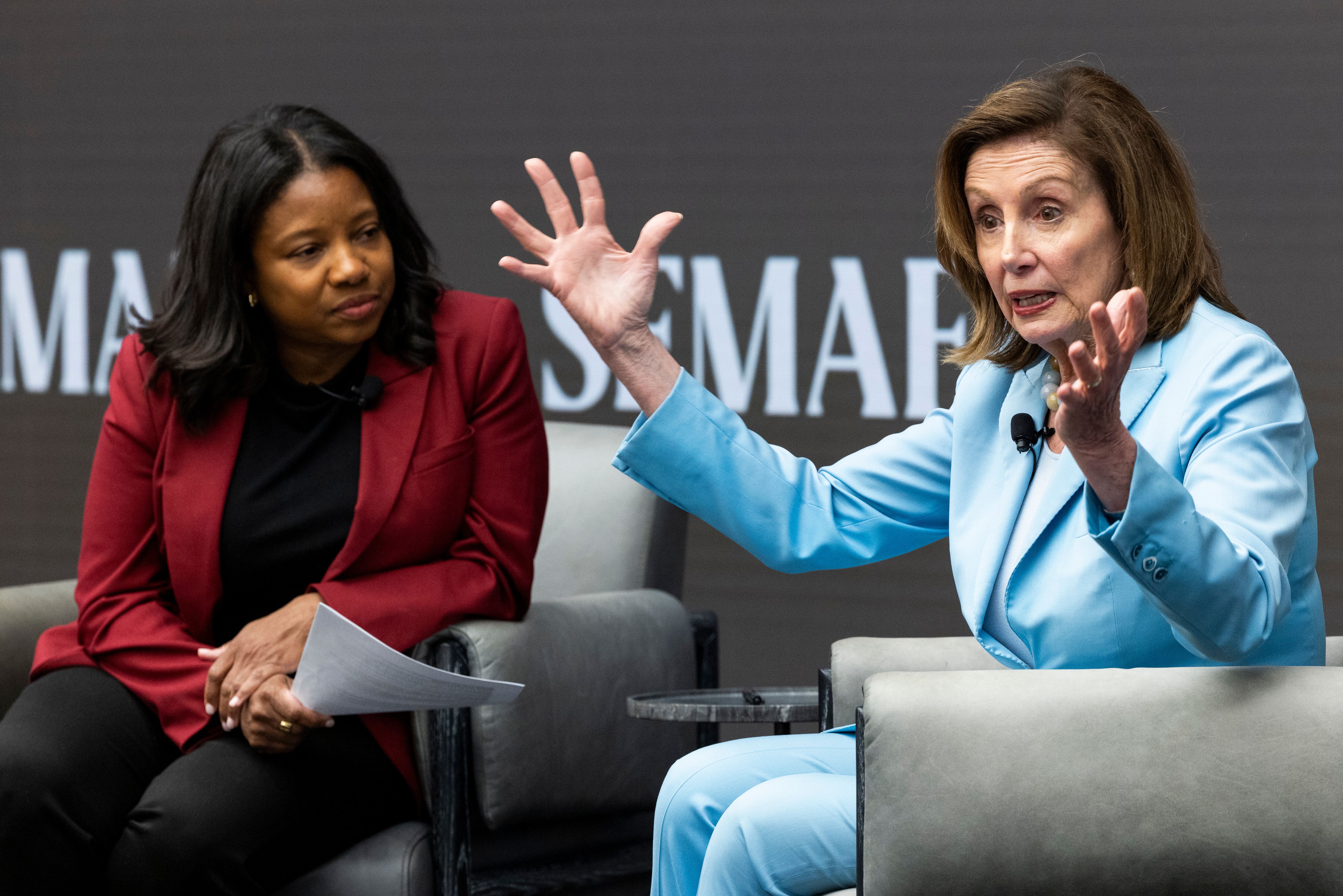 Speaker Emerita Nancy Pelosi, D-Calif.