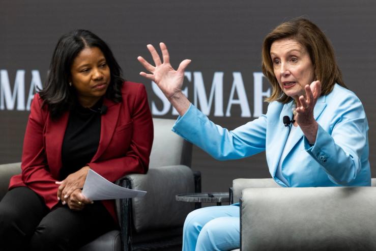 Speaker Emerita Nancy Pelosi, D-Calif.