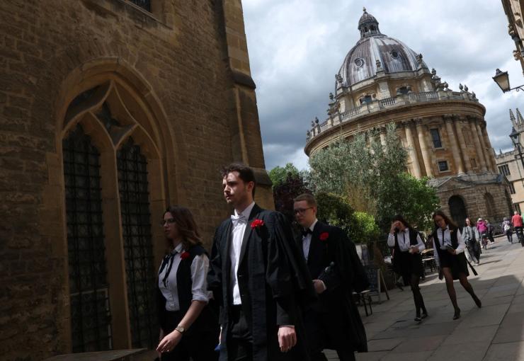 Students at Oxford.