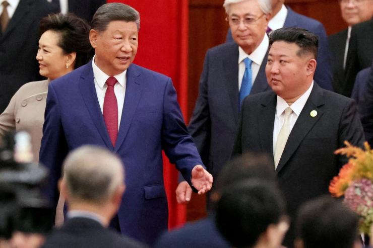Xi and Kim.