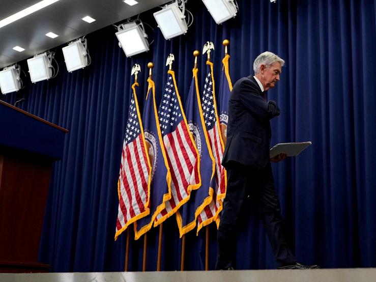 Fed chair Jerome Powell.