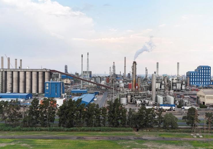 South Africa’s Sasol petrochemical refinery in Sasolburg, southwest of Johannesburg
