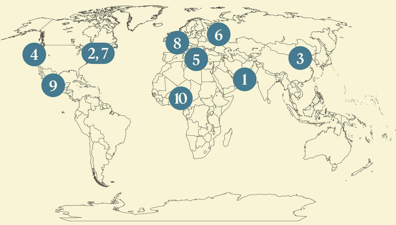 Semafor World Today map graphic