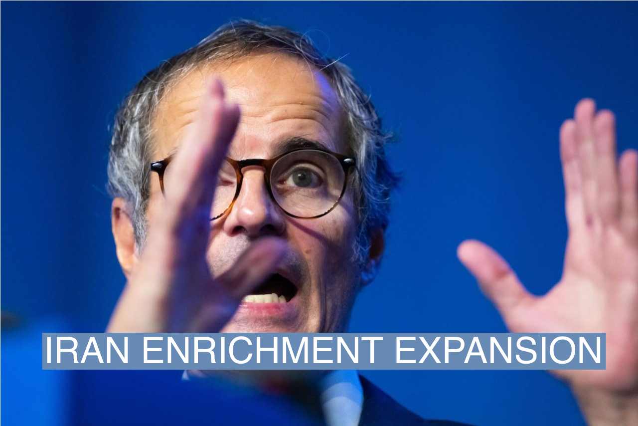 VIENNA, AUSTRIA - SEPTEMBER 25: Rafael Grossi, Director General of the International Atomic Energy Agency, speaks at the 67th Annual Regular Session of the General Conference of the International Atomic Energy Agency (IAEA) on September 25, 2023 in Vienna, Austria. 
