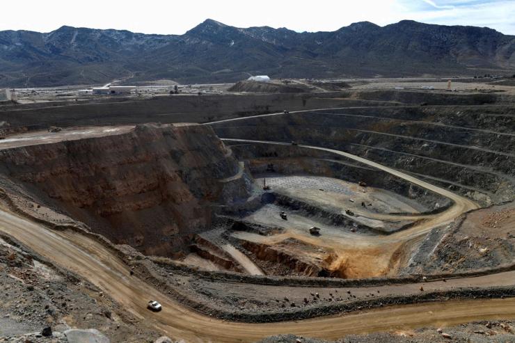 MP Materials minerals quarry