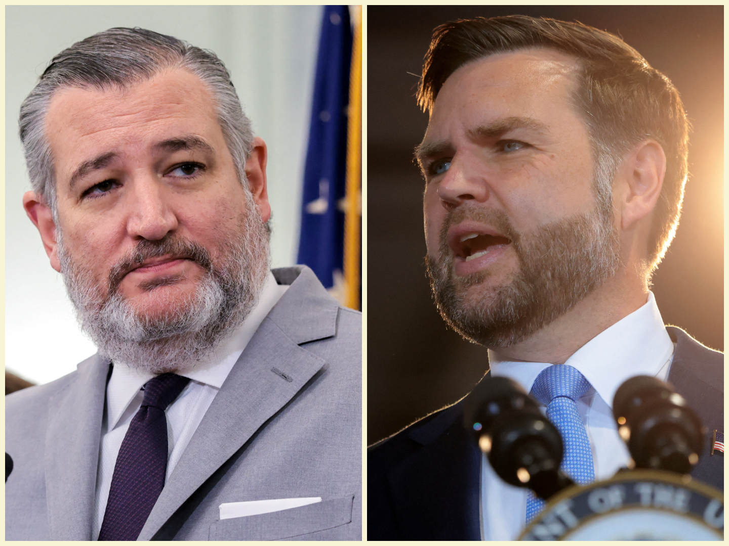 Ted Cruz and JD Vance